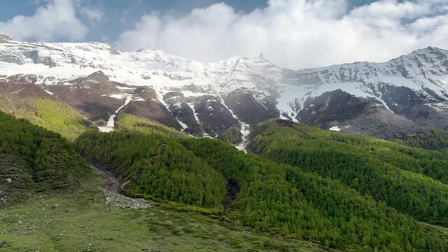 Pangi Valley, a remote Himalayan valley with rugged beauty.
