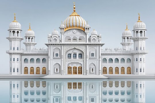 Devotees paying homage and seeking blessings inside a sacred Gurudwara in the Ludhiana region.