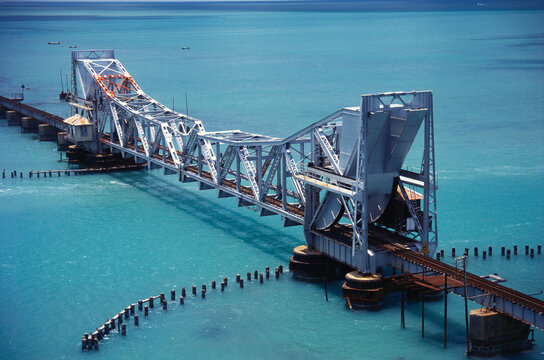 Rameswaram, the sacred island pilgrimage site with legendary temples, accessible from Chettinad.