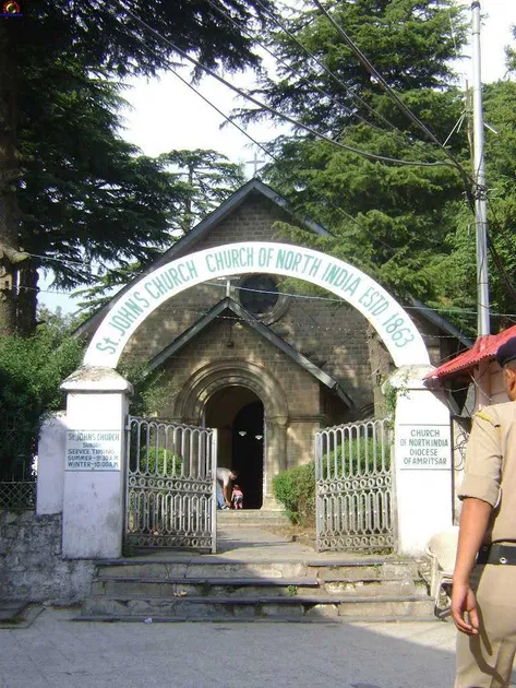 St. Andrew's Church, a charming colonial-era church and a heritage place to visit in Chamba.