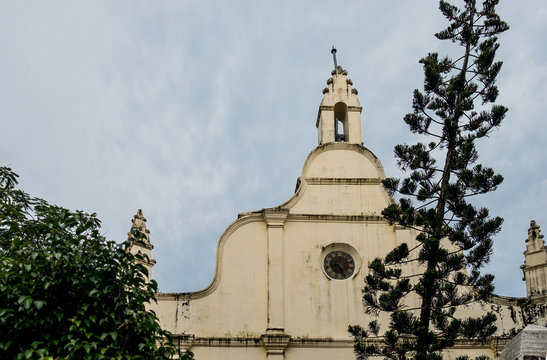 St. Francis Church exterior, India's oldest European church and a historic place to visit in Ernakulam.