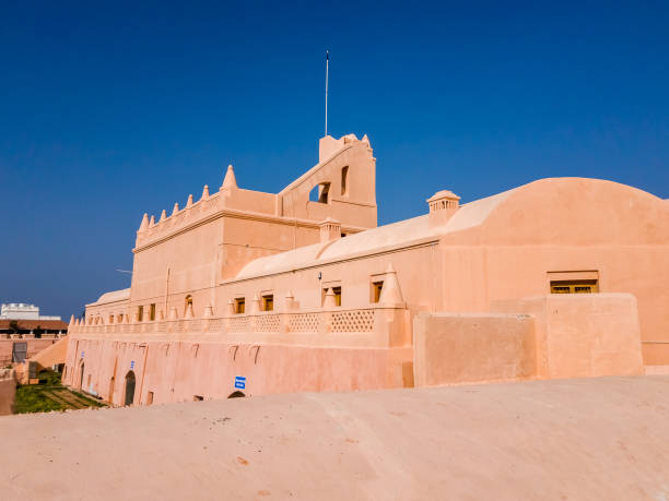 The historic Danish gate and fort walls in Tranquebar (Tharangambadi).