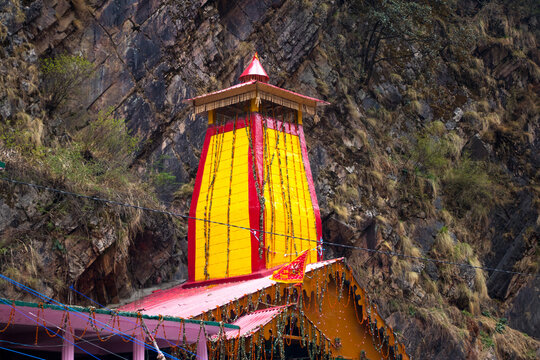 holy Yamunotri Temple source of Yamuna River