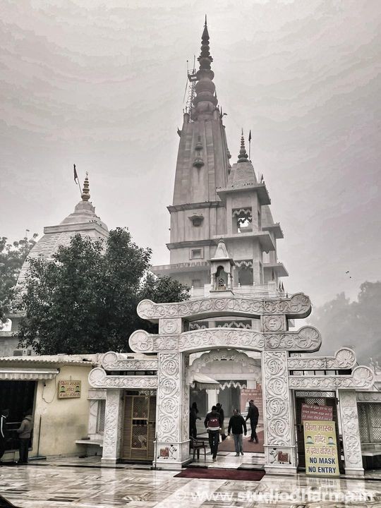 Historic Augarnath Temple in Meerut Cantonment, a key site in the 1857 heritage trail.