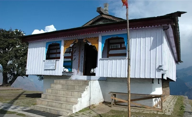 Hilltop shrine struck by lightning, among sacred places to visit in Kullu.