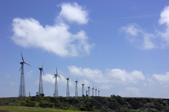 Asia's largest windmill farm at Chalkewadi is among the unique places to visit in Satara for photographers.