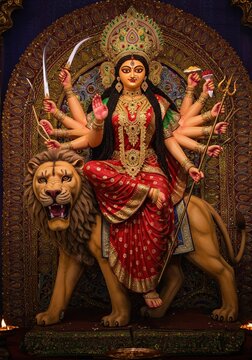 The revered Chamunda Devi Temple overlooking the river confluence in Rudraprayag.