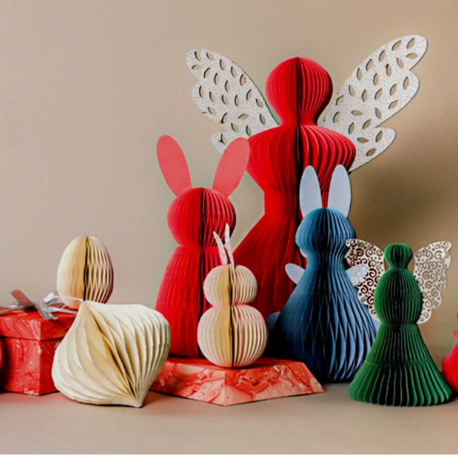 Eco-friendly handmade paper products from Kalimpong with floral designs and textures