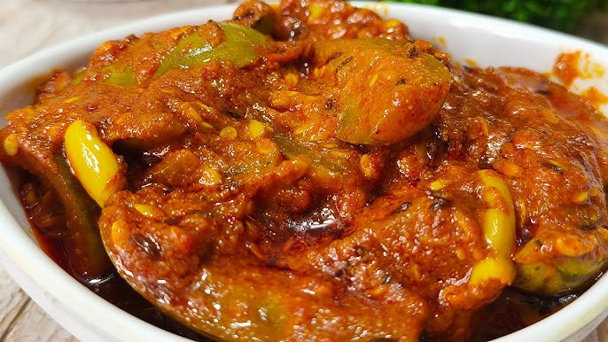 Traditional Kachri ki Sabzi made from wild melon, a rustic Haryanvi delicacy.