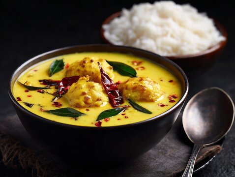 Kadhi, yogurt-based curry popular in Kullu region