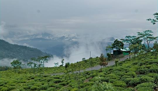 This is a beautiful hill station nearby Namchi