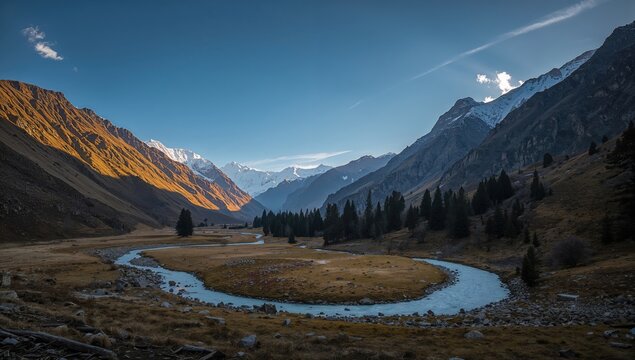 Natural hot spring with stunning landscapes, a trekking place to visit in Kullu.