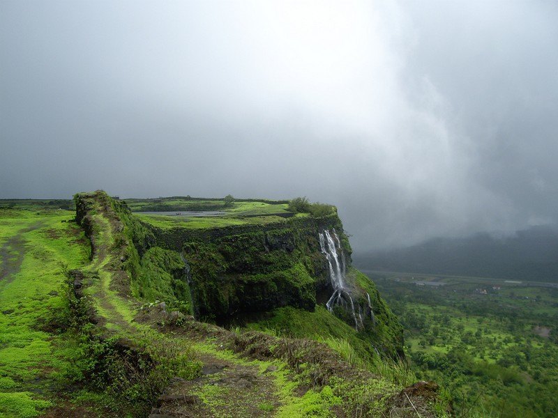 Historic Korigad Fort places to visit Lonavala perched at 923 meters with ancient temples