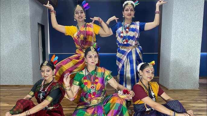 Artists performing Kuravanji, a traditional folk dance-drama of Tamil Nadu.