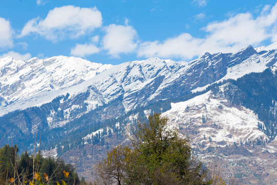 Snow-capped peaks and adventure activities, a popular place to visit in Kullu district.