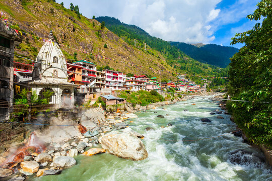Sacred hot springs and Gurudwara, a divine place to visit in Kullu valley.