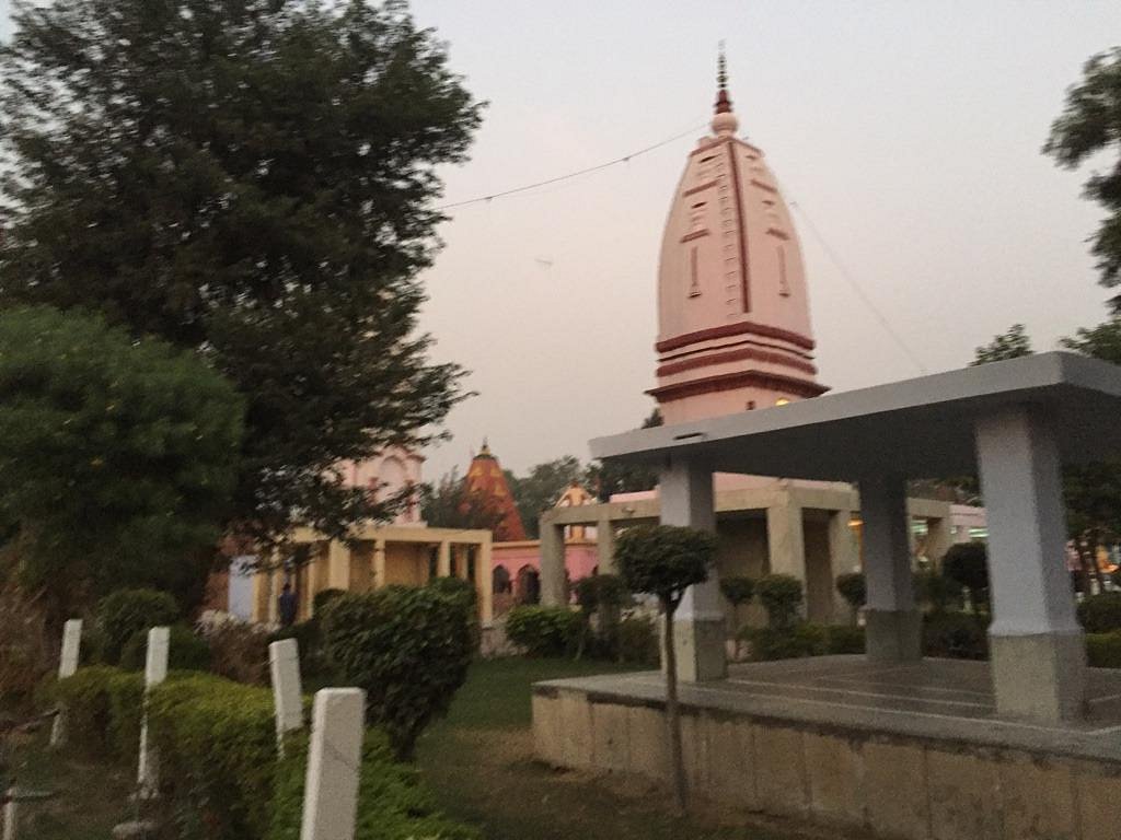 Hilltop shrine offering panoramic city views, a scenic place to visit in Meerut.