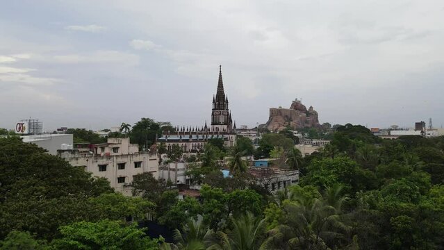 The beautiful stained glass windows of Our Lady of Lourdes Church.