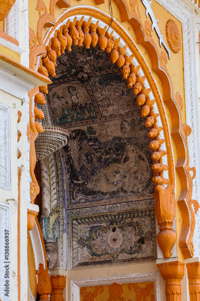The unique Ram Raja Temple where Lord Rama is worshipped as a king in Orchha.