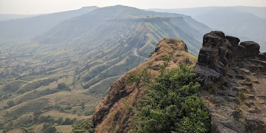 Pilgrims consider Sajjangad Fort among the holiest places to visit in Satara, honoring saint Ramdas Swami.
