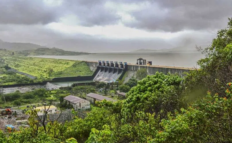 Serene Valvan Dam places to visit Lonavala on Indrayani River with boating and sunset views