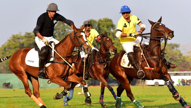 Polo matches at historic polo ground in Patiala, cradle of Indian polo