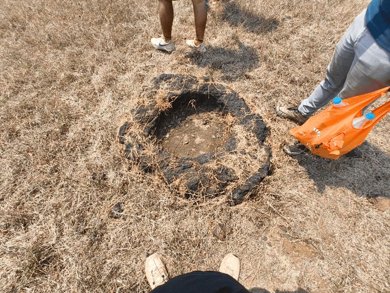 Circular Laterite Structure, Narayangad