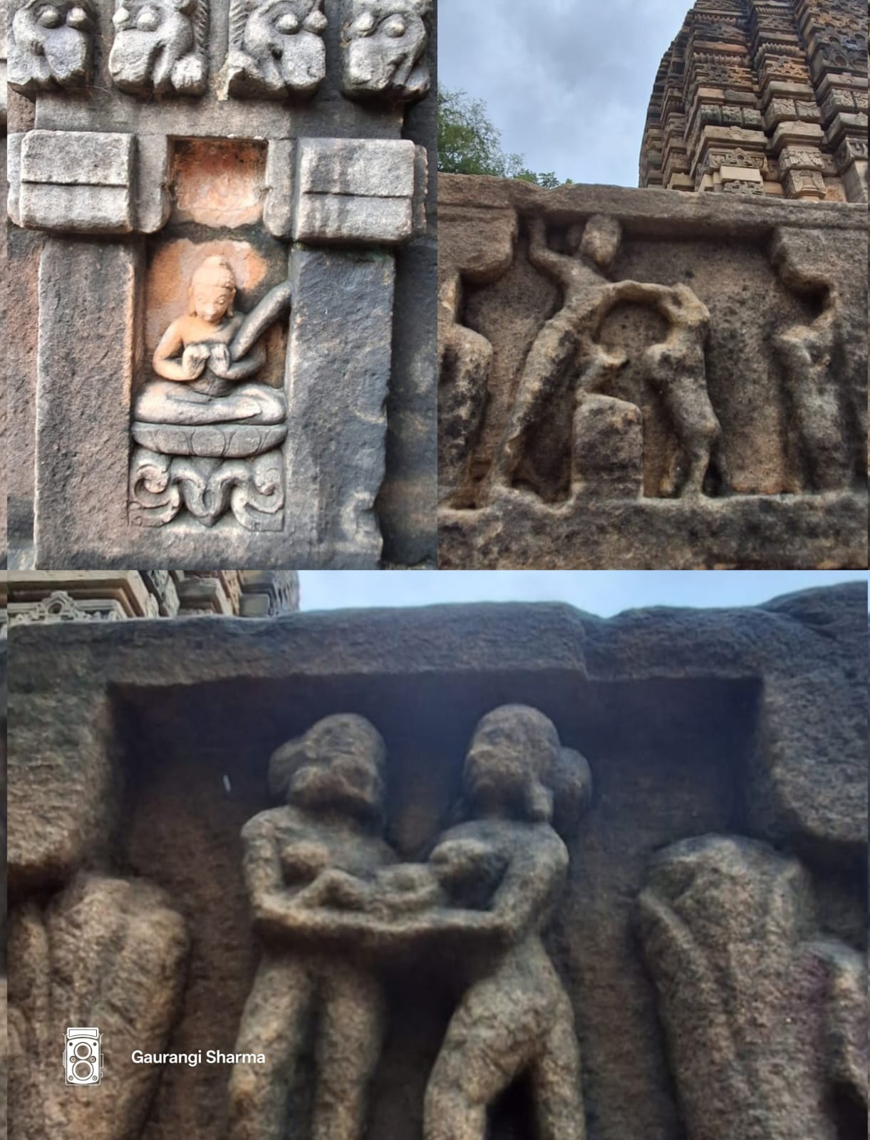 Bateshwar - close up carving