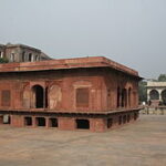 Hayat Bakhsh Bagh garden inside Red Fort