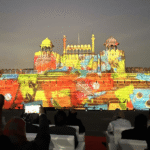 Light and sound show at Red Fort