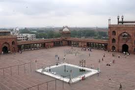 Main courtyard of Jama Masjid