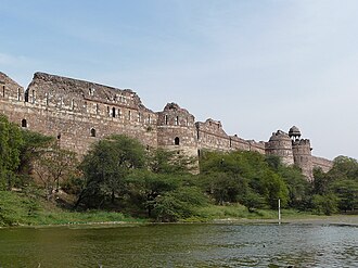 Architecture of Purana Qila in Delhi