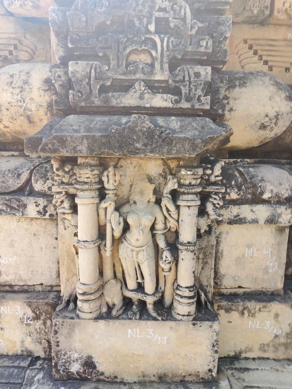 sculpture at Kakanmath Shiva Temple