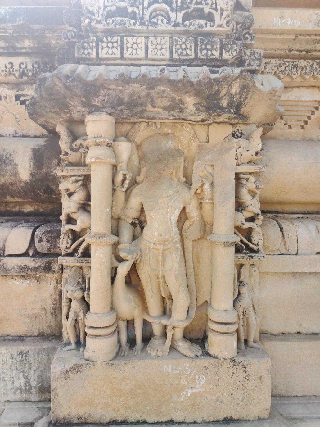 sculpture at Kakanmath Shiva Temple