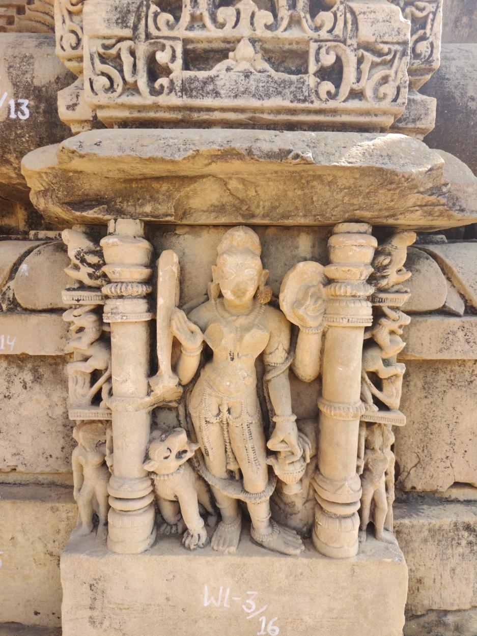 sculpture at Kakanmath Shiva Temple