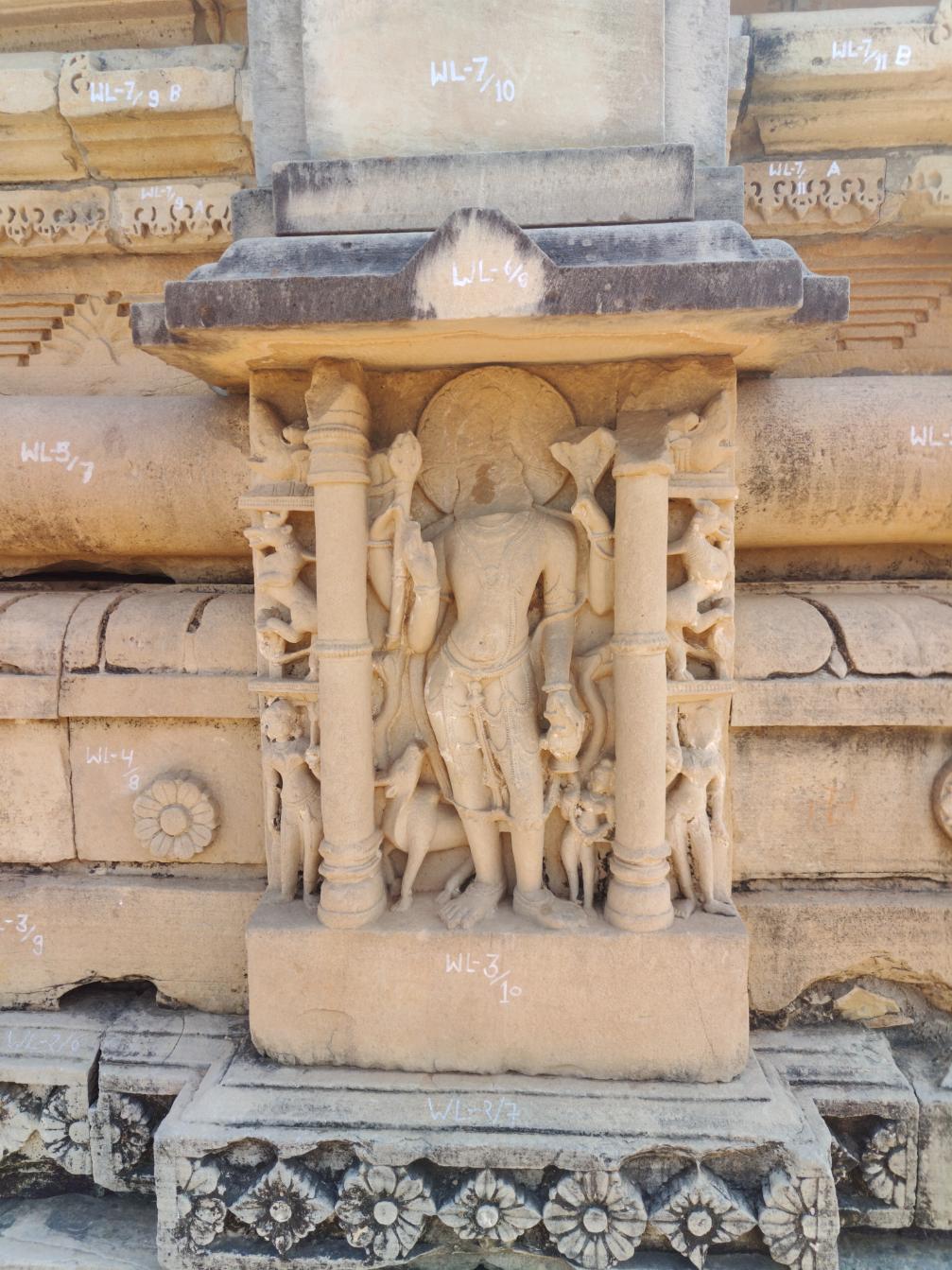 sculpture at Kakanmath Shiva Temple