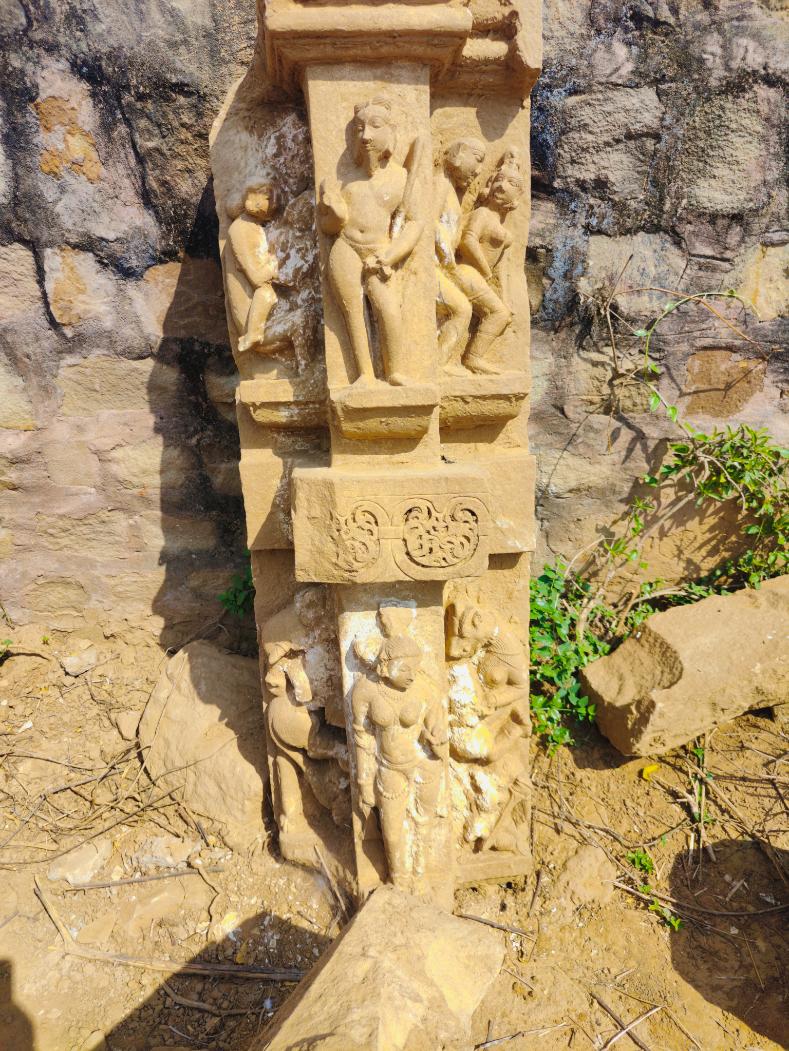 sculpture at Kakanmath Shiva Temple