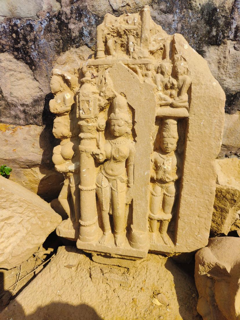 sculpture at Kakanmath Shiva Temple