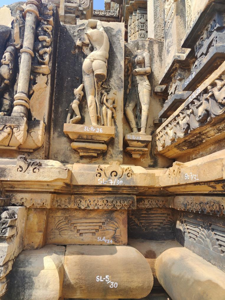 Sclupture at Kakanmath Shiva Temple