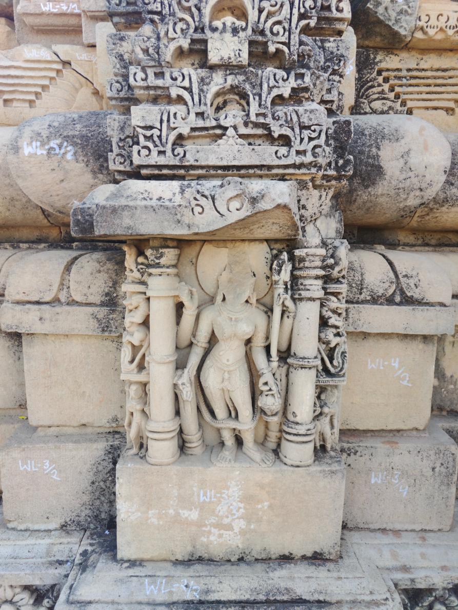 sculpture at Kakanmath Shiva Temple