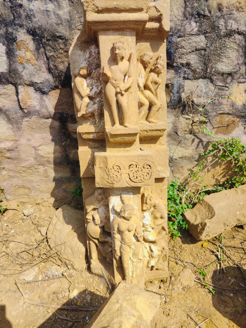 sculpture at Kakanmath Shiva Temple