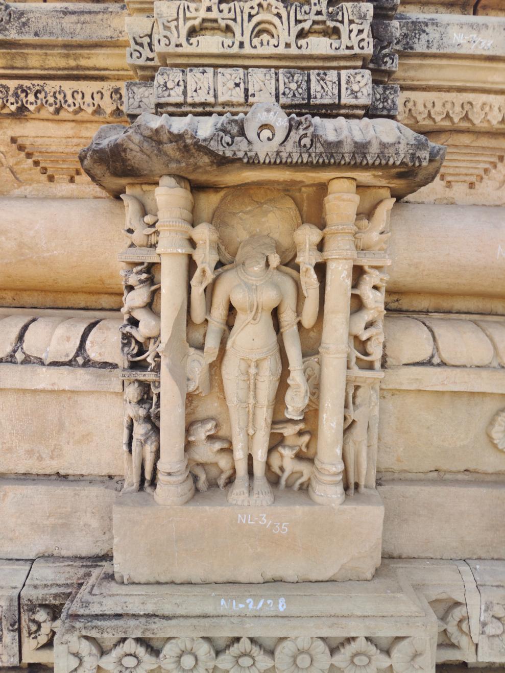 sculpture at Kakanmath Shiva Temple