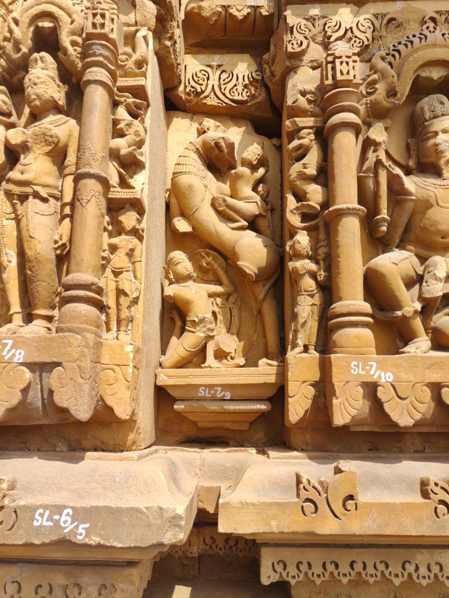 sculpture at Kakanmath Shiva Temple