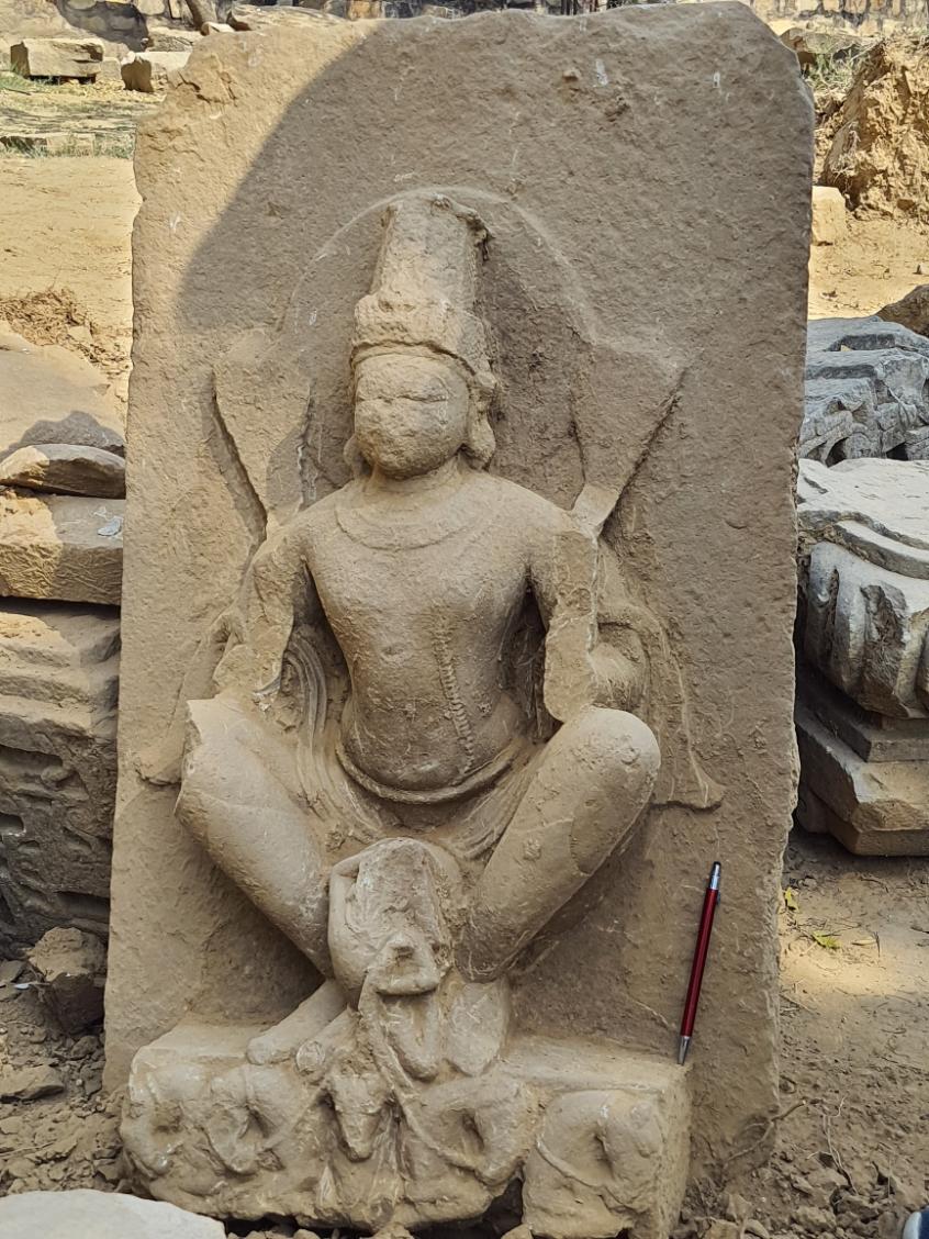 sculpture at Kakanmath Shiva Temple