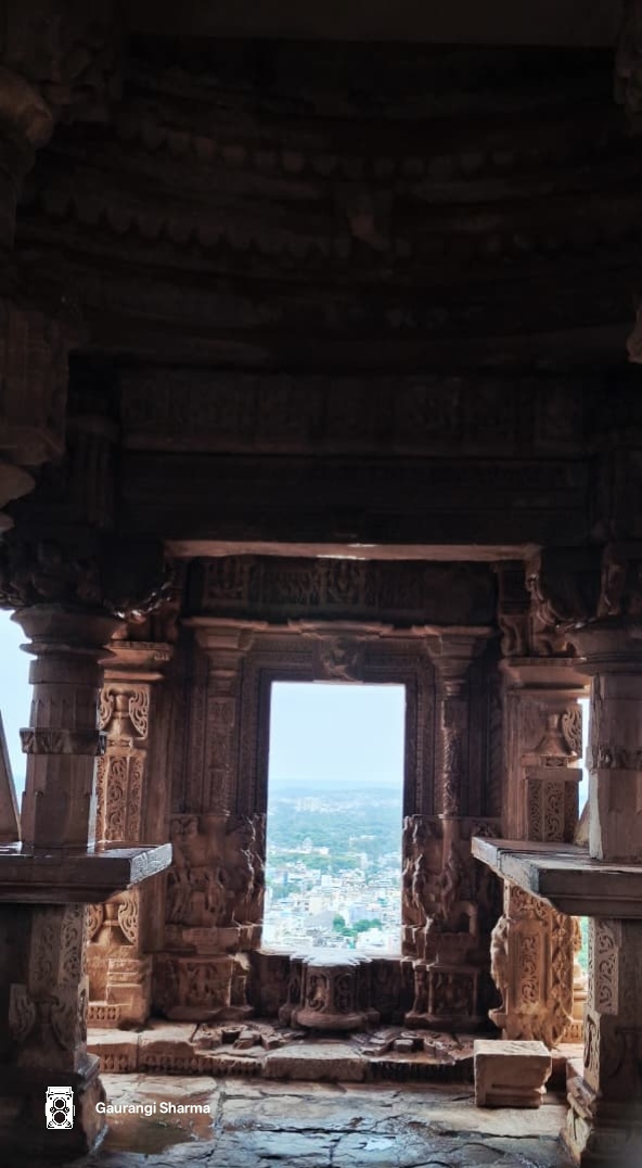 The Sahastra- Bahu Temples interior