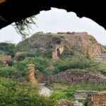 Ancient water system at Tughlaqabad Fort
