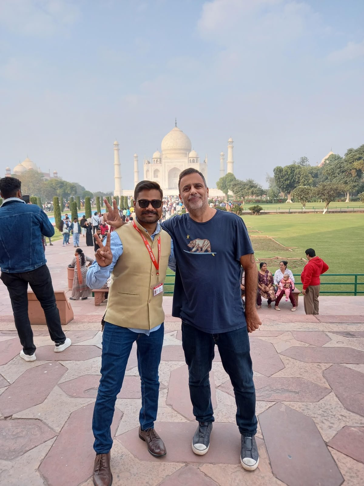 Amit Khatri with guests