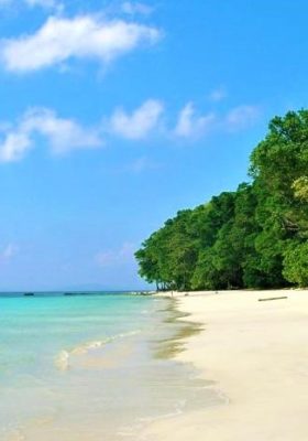 Radhanagar Beach is one of the most scenic beaches in Andaman & Nicobar.